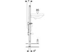 Element für Waschtisch 111.571.00.2 Typ 112, Standarmatur, Wasserzählerstr. - Geberit-Duofix