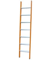 HB GFK Stufenanlegeleiter Typ 128, 6 Stufen L=1.91m - Garten