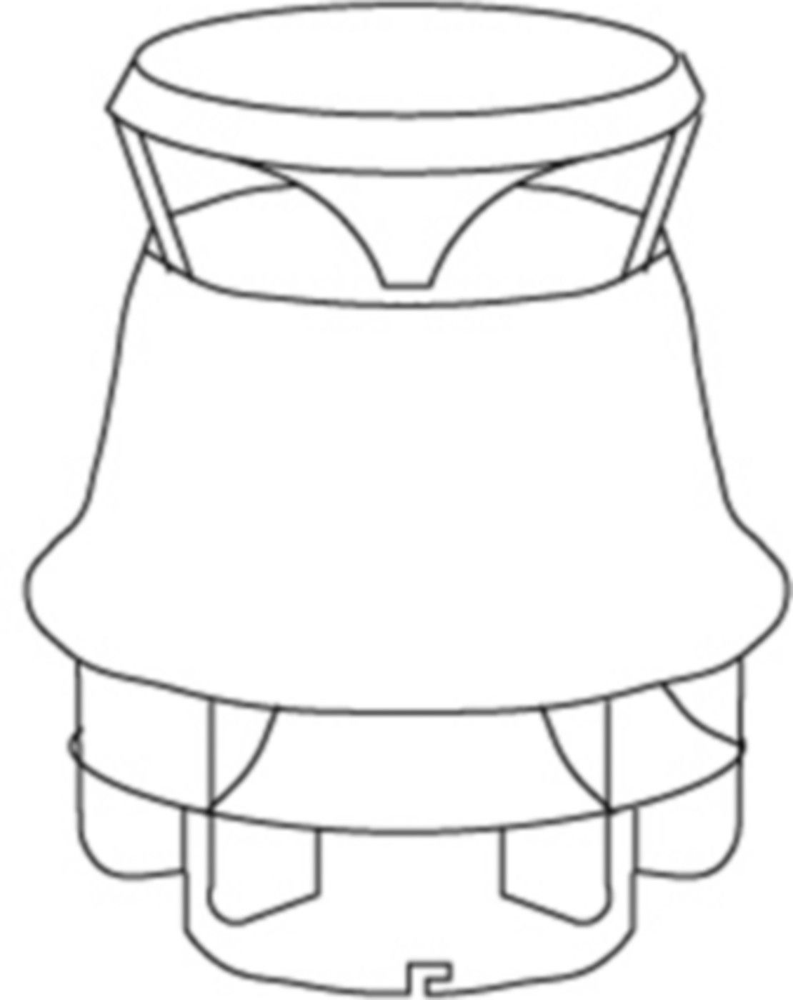 CrNi ASPIRA 2000 o/Anschl. 180 mm - Aspira Kaminhüte