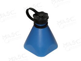 Lötwasserfläschchen,blau, m.Auslaufstopp LFBA, 65 x 65 x 95 mm - Spenglerwerkzeuge
