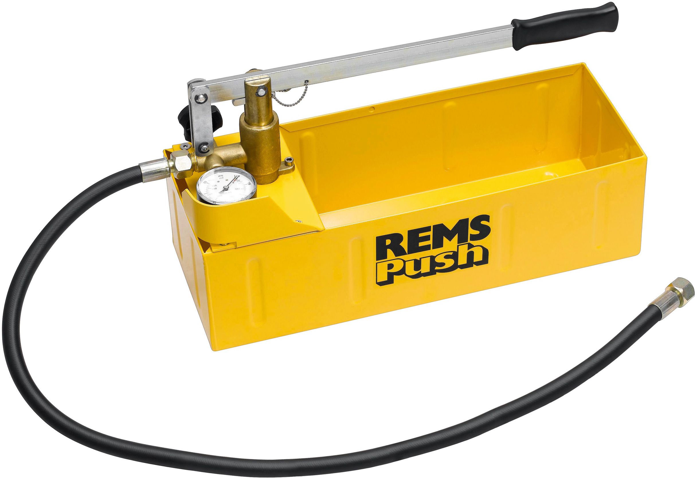 REMS Hand-Druckprüfpumpe, Push 115000, bis 60 bar/6 MPa/870 psi - Sanitärwerkzeuge