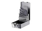 FORTEC Spiralbohrer Satz DIN 338, 25-tlg. Ø1.0-13.0 x 0.5mm, HSSE-Co5, mit TiAlN-Stufenspitz - Bohren