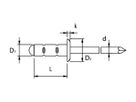 GESIPA PolyGrip MehrbereichsBlindniete 3,2x11 (1433847) KL 3-8 - Gesipa-Nieten