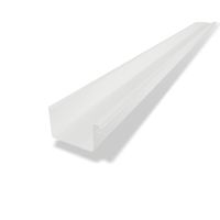 PREFA Kastenrinne à 3 M 333 mm P.10 Prefaweiß - PREFA Dachentwässerungssysteme