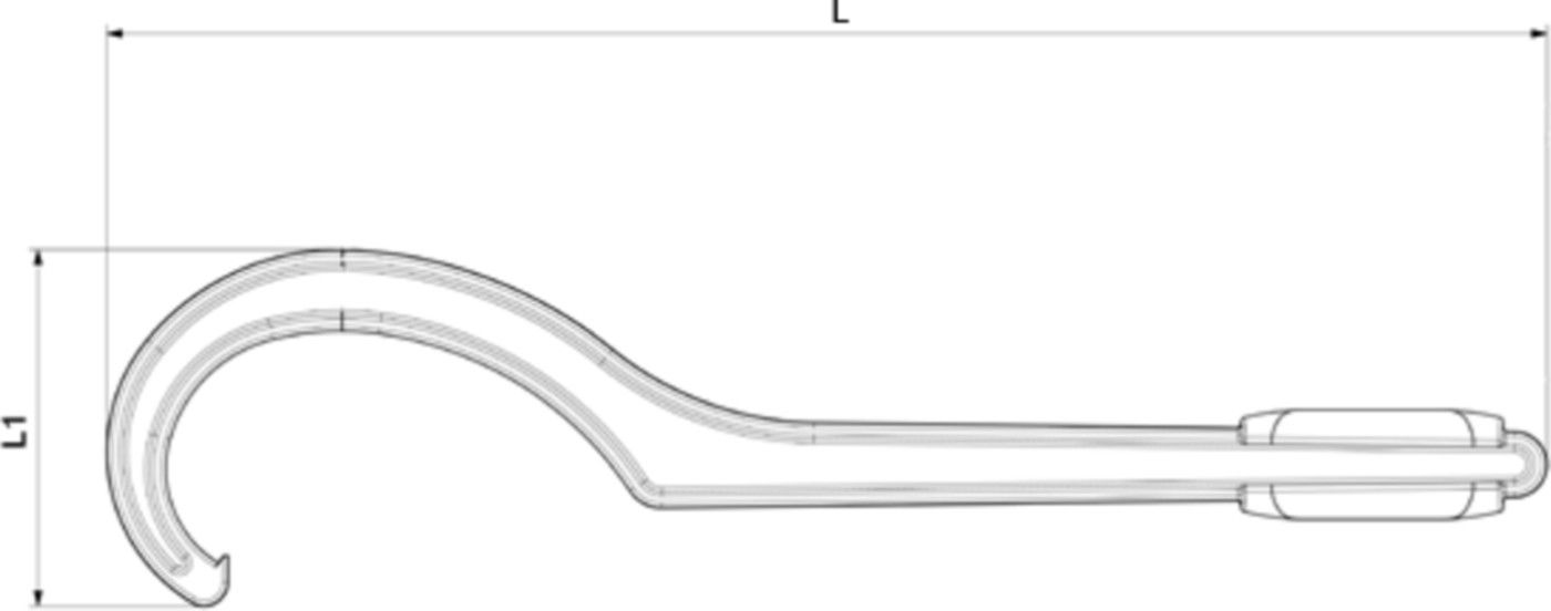 Montageschlüssel d 63-110mm 158 400 999 - GF iJoint-Klemmverbinder