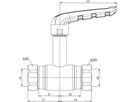 Kugelhahnen lange Spindel Fullflow BF220011 DN 32 - Ballofix/Broen-Armaturen