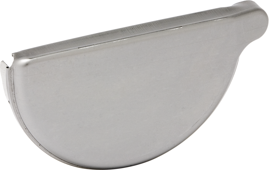 Ansteckboden links 250 mm 121 - Verzinkte Spenglereihalbfabrikate
