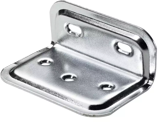 Hettich Verstellwinkel verzinkt, 40 x 25 x 70mm, Stärke 1.2mm - Diverse Möbelbeschläge und Zubehör