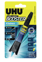 UHU Kleber LED Light Booster, transparent 3g, in Tube, inkl. LED Light - Kleben