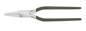 Spengler-Rundzange Inox Trowalisiert L=240mm , aufgelegt ,Griffe PVC-überzug - Spenglerwerkzeuge