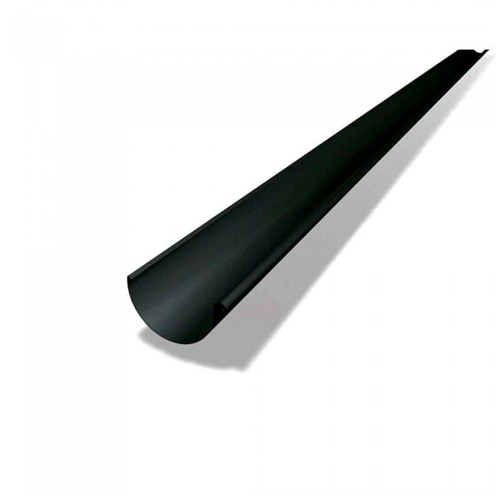 PREFA Hängerinne à 3 M 250 mm P.10 Schwarz - PREFA Dachentwässerungssysteme