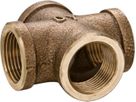 Kreuz 8180 1/2" - Rotguss-Gewindefittings