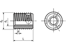 Ensat® Typ 337 kurz St vzb BN20349 M8 - Bossard Schrauben