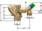 Sicherheitsgarnitur 11/4" 13110.07 - Nussbaum Armaturen