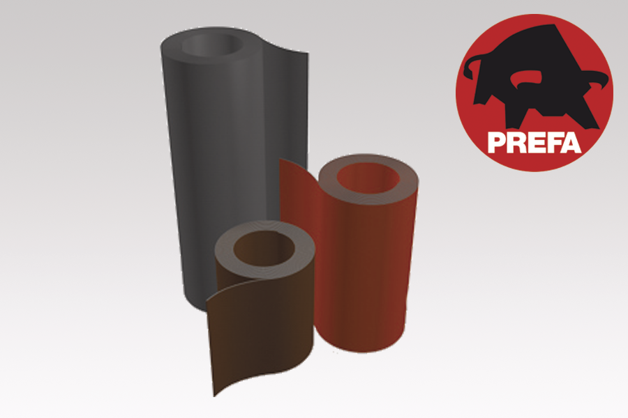 650 x 0.70 mm Rolle à 60 kg Prefalz P.10 naturblank glatt 035101 - PREFA Bänder und Bleche