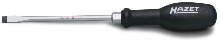 HAZET Schraubenzieher, Schlitz 803-40,Gr.3, L: 120mm - Schraubenzieher