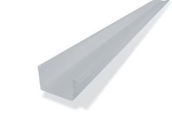 PREFA Kastenrinne à 3 M 333 mm Silbermetallic 573215 - PREFA Dachentwässerungssysteme
