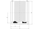 Muffe ohne Anschlag UB d 450mm 615 076 - Frialen Elektroschweissmuffen