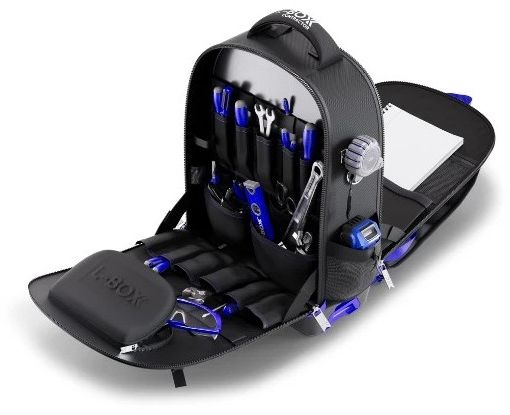 L-BOXX Tradesman Tool Backpack Aufbewahrungssystem, 396 x 247 x 537 - Werkzeugkoffer,Sortimentskoffer,Behälter