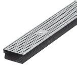 Lochrost zu Parkingrinne V2a A15 inkl.Schrauben L=1000mm, B=123mm - BGS Vollguss- / Edelstahlrinnen