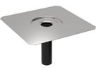 Pluvia Dampfsperranschluss 56mm CrNi-Stahl 1.4301 359.113.00.1 - Geberit-Dachentwässerung