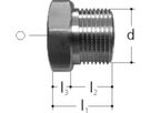 Stopfen für Verteiler 3/4" 5427.092 - JRG Sanipex-Rohre und Formstücke