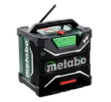 Akku-Baustellenradio RC 12-18 32W BT DAB+ mit Akku-Ladefunktion - Metabo Elektrowerkzeuge