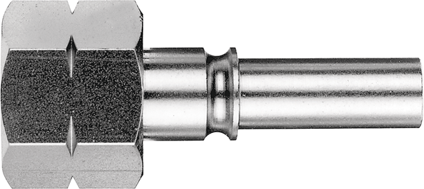 Acetylen-Schnellkupplung, 8630-A, inkl. Stecknippel 6 und 8 mm - Schweissen