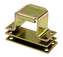 WEBI Riegelkloben BxH=32x10-20mm, verzinkt - Stoss- und Treibriegel mit Zubehör