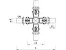 Combi-4 PE-Anschweissende für Gas 4434 DN 80 / d 90mm - Hawle Armaturen