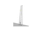 TELESTEPS Sicherheits-Teleskop-Anstelleiter FLEX 3 L=3740 / 900 mm , 13 Tritte , max. 150 kg - Garten