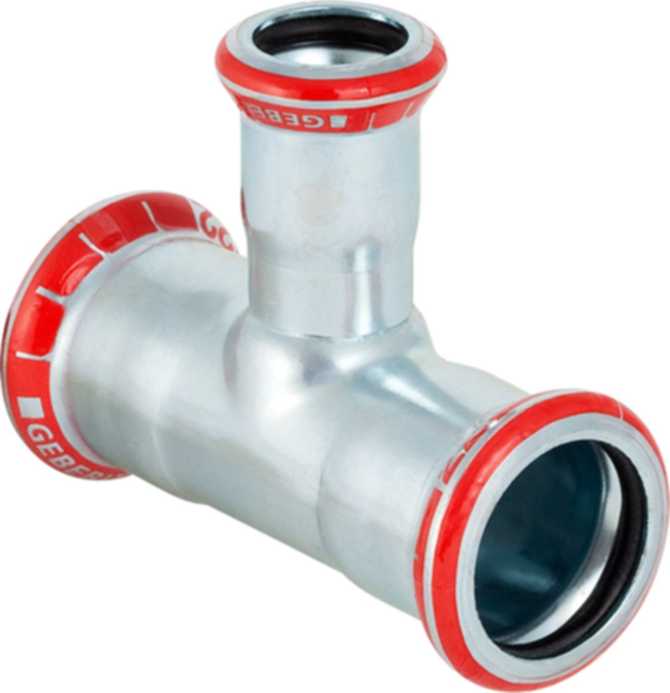 T-Stück reduziert 28-18-28mm 21210 - Mapress-Heizungs-Formstücke