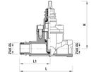 Hausanschluss-Schieber ZAK 2521 ZAK - ZAK - Hawle Hausanschluss- und Anbohrarmaturen
