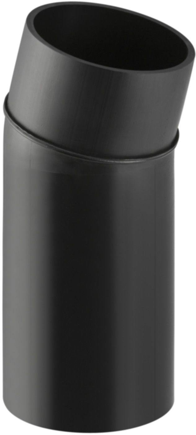 Bogen 15° d 110mm 367.015.16.1 mit langem Schenkel - Geberit-PE-Formstücke