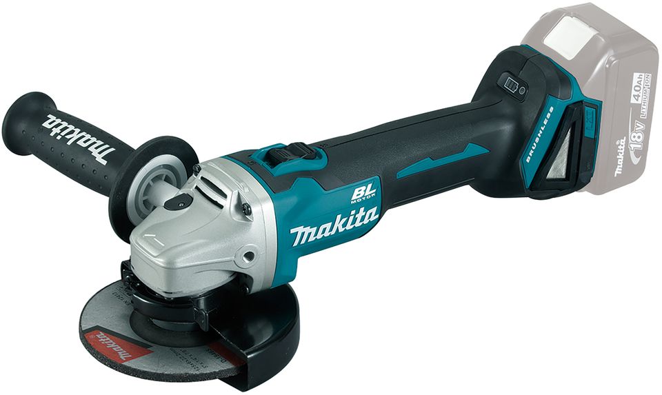 Akku-Winkelschleifer DGA506RTJ, 18V / 2 x 5.0Ah, Li-Ion - Makita Elektrowerkzeuge