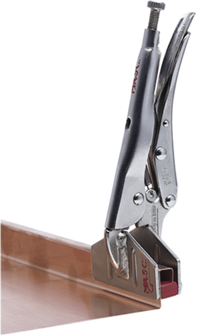 Scharen-Gripzange, Standard SGZS, B= 80 mm, 210 x 80 x 60 mm - Spenglerwerkzeuge