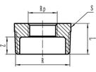 Inox-Red-Nippel AG/IG 1/2"-3/8" 1241 - Rostfreie Gewindefittings