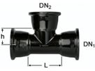 STM-Tee 3M Fig. 2856 DN 150/150 - Von Roll Steckmuffenformstücke