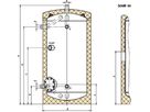 Wärme-, Kältepufferspeicher WPPS 500 l 344590 - Atlantic-Wassererwärmer