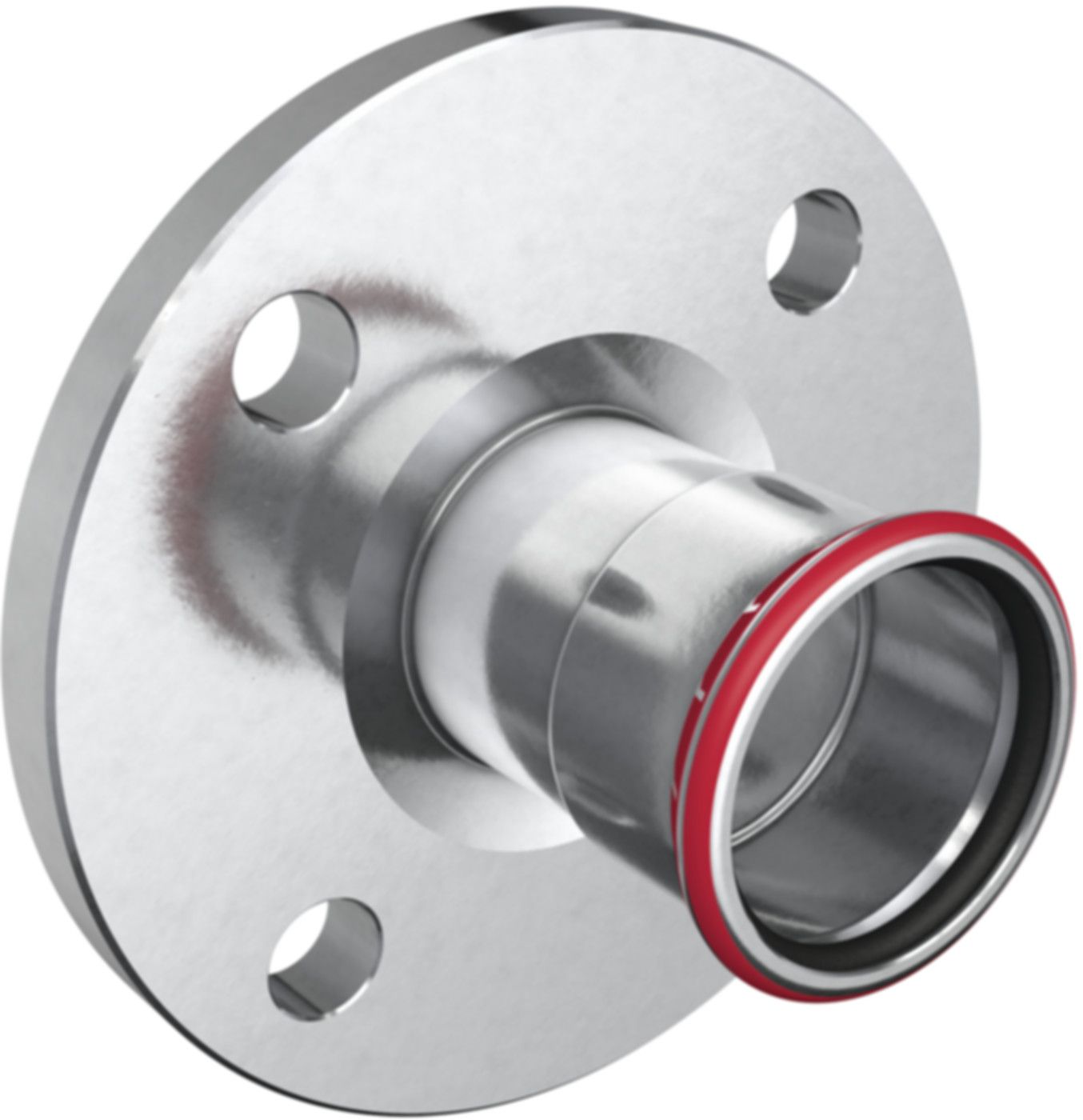 Flansch mit Muffe PN 10/16 54mm 23758 - Mapress-Heizungs-Formstücke