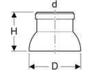 Dunstrohr-Abdeckung 63mm 364.989.16.2 - Geberit-PE-Formstücke