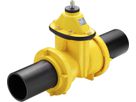Schieber mit PE-Stutzen für Gas PE100 S5 DN 125 / d 140mm - Wild Armaturen
