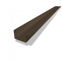 PREFA Kastenrinne à 3 M 333 mm P.10 Braun - PREFA Dachentwässerungssysteme