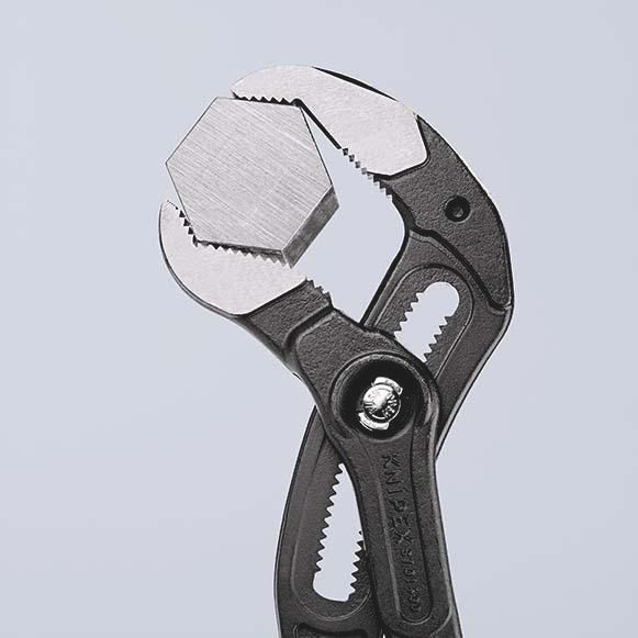 KNIPEX Wasserpumpenzange "Cobra" 8701, L= 400mm, -95mm, PVC-Griffhülle - Zangen, Schneiden