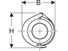 Manschette 25mm 619.722.00.1 - Geberit FlowFit-Rohre/Formstücke