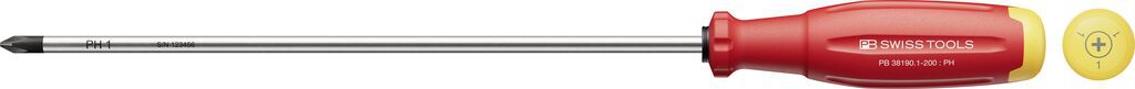 PB Schraubenzieher, SwissGrip Evo, Phillips PH PB 38190 , Gr. 1 , L=200mm - Schraubenzieher
