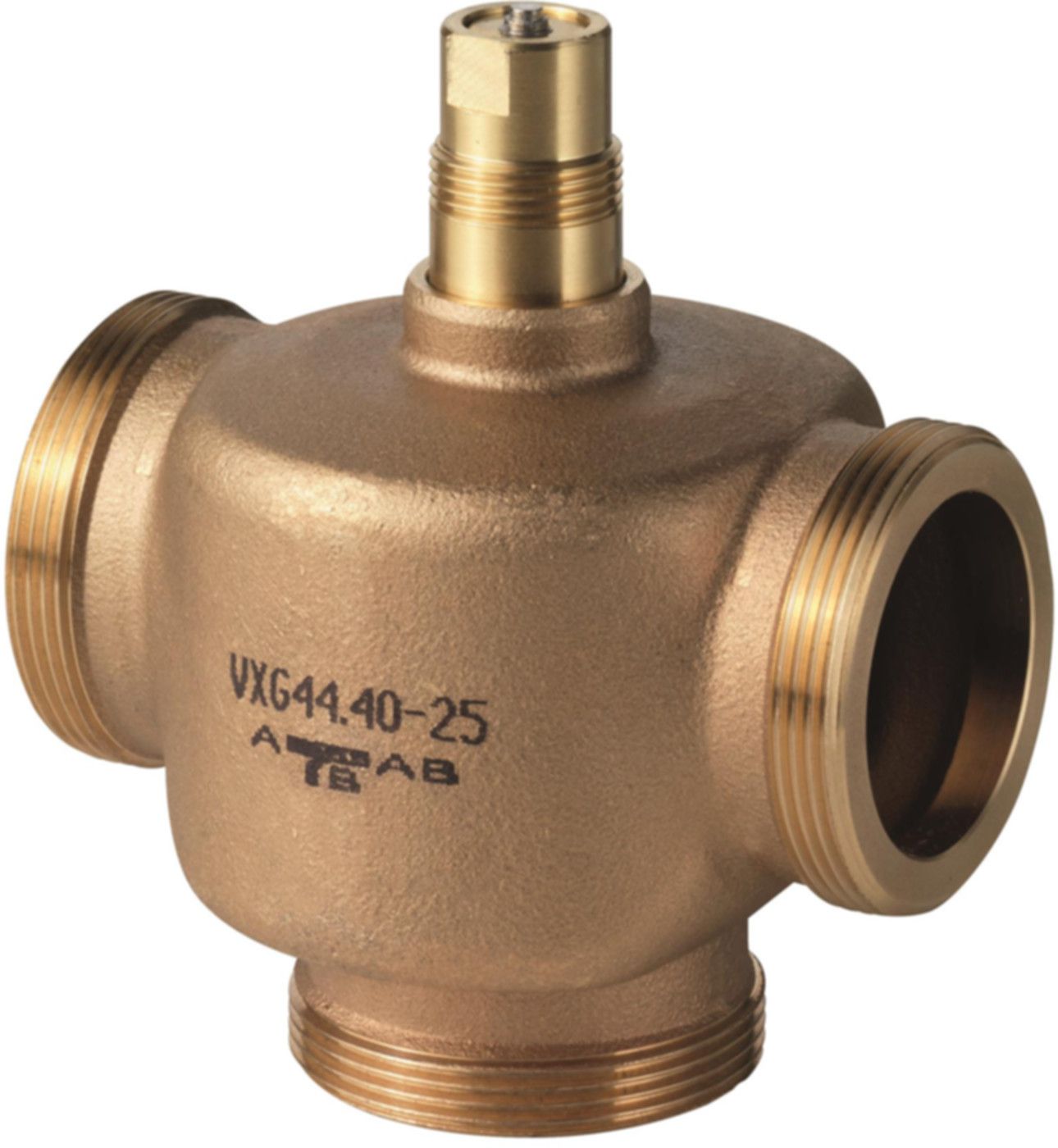 Dreiwegventil 1/2" VXG 44.15-0.4 kvs 0.4 2 - 120°C - Siemens Steuerungen