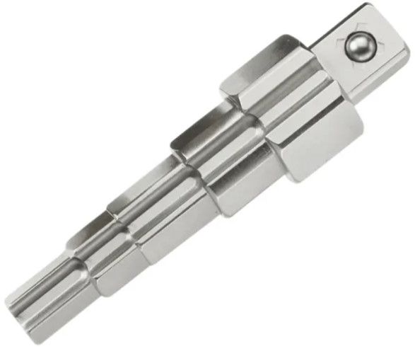 ROTHENBERGER UNI-Stufenschlüssel Set Stufenschlüssel 3/8-1"1/2", mit Umsteckratsche - Sanitärwerkzeuge
