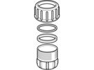 Stutzen mit Verschraubung, mit IG d 56mm - 2" 359.313.00.1 - Geberit-PE-Formstücke