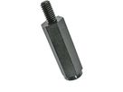 6-Kt Distanzh I+A-Gew PA schwarz BN7375 M3x30 - Bossard Schrauben